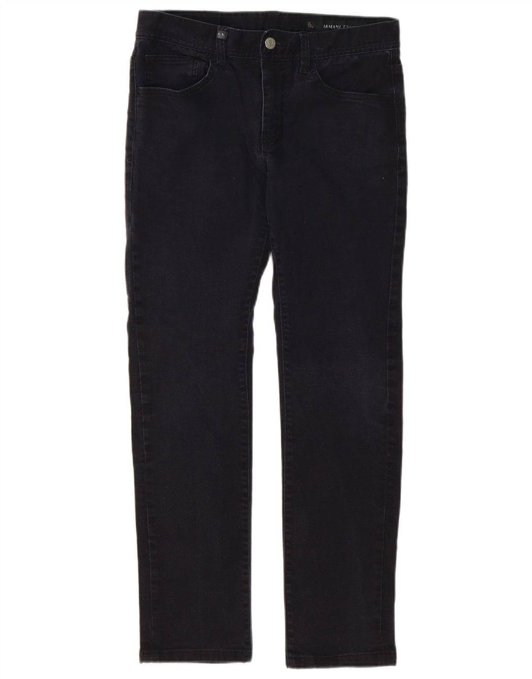 Armani Exchange Γυναικείο Slim Jeans W31 L29 Μαύρο βαμβακερό