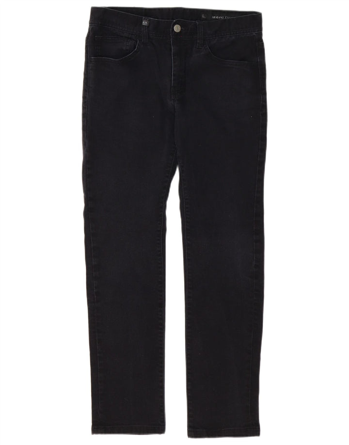 Armani Exchange Γυναικείο Slim Jeans W31 L29 Μαύρο βαμβακερό