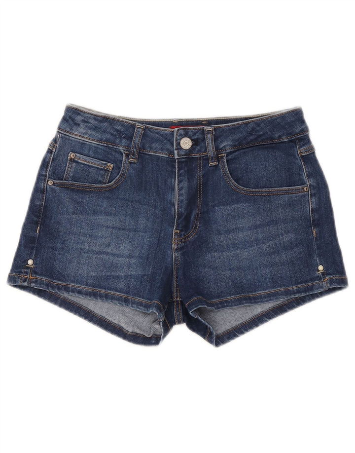 Γυναικείο τζιν σορτς Guess W26 Small Blue Polyester
