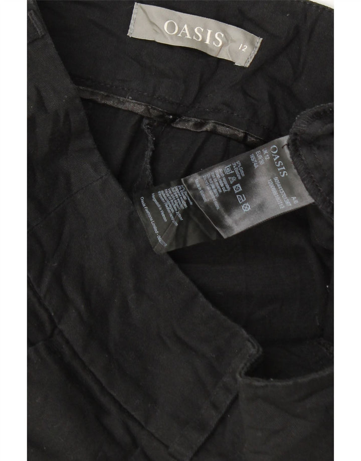 Γυναικείο σορτς Chino Oasis UK 12 Medium W32 Μαύρο βαμβακερό