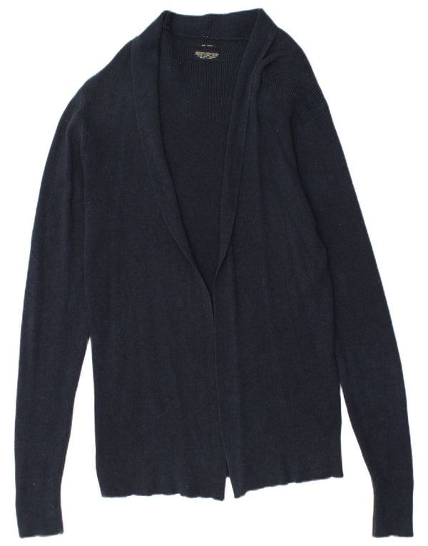 ALL SAINTS Γυναικεία ανοιχτή ζακέτα UK 10 Small Navy Blue Cotton