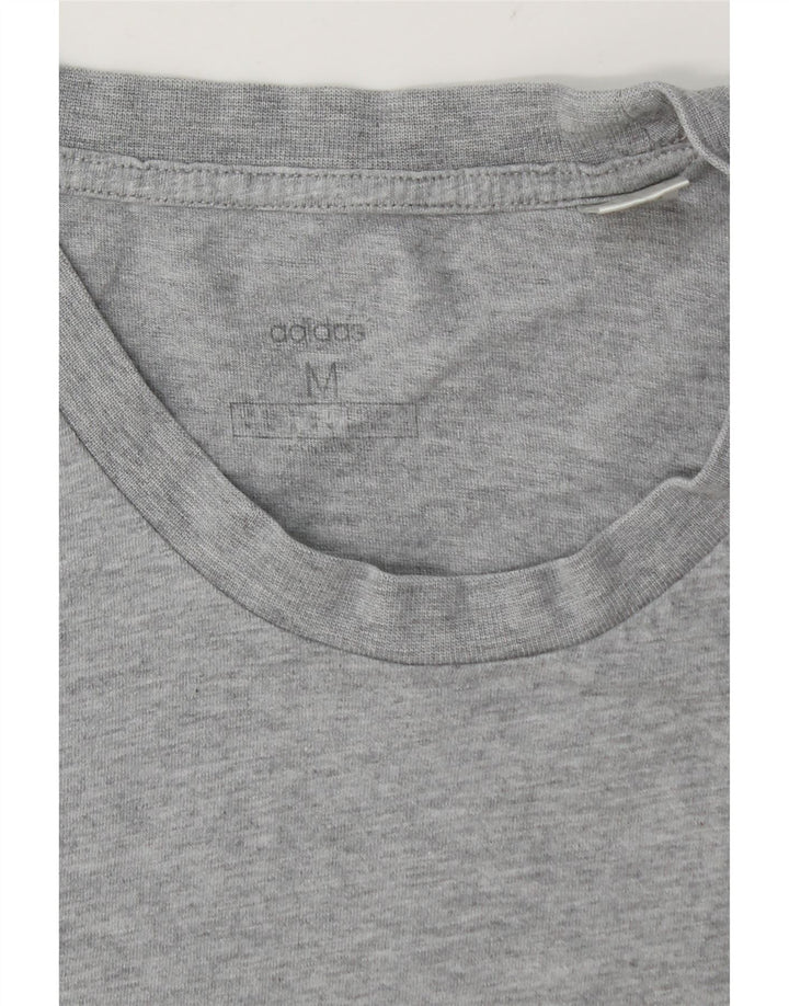 Ανδρικό T-Shirt ADIDAS Top Medium Grey Flecked