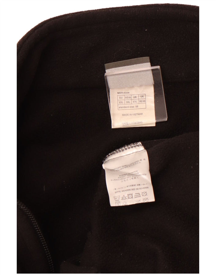 Jack Wolfskin Ανδρικό Fleece Jacket UK 46/48 2XL μαύρο πολυεστέρα