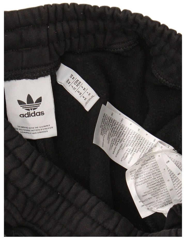 Ανδρική φόρμα Adidas Παντελόνι Joggers Μεσαίο μαύρο βαμβακερό