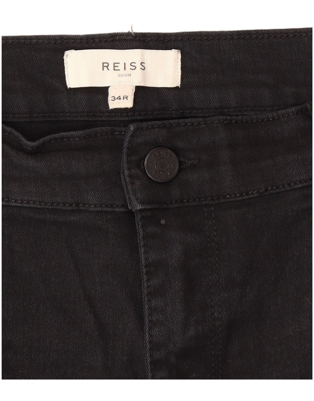 Ανδρικό τζιν Reiss Slim W34 L30 Γκρι βαμβακερό