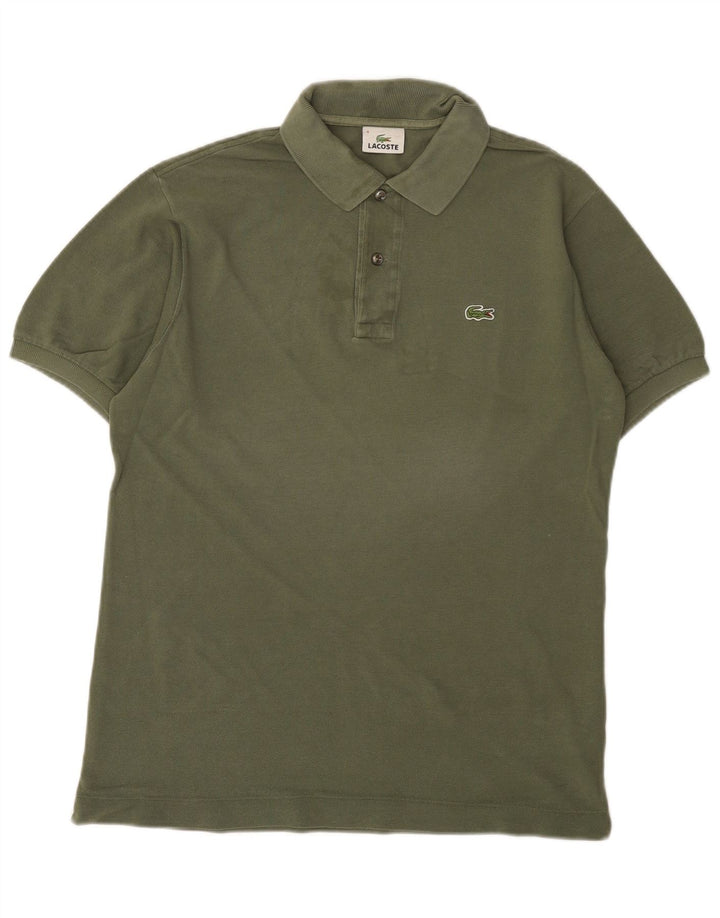 Ανδρικό πουκάμισο Polo Lacoste, Μέγεθος 4, Μεσαίο βαμβακερό χακί