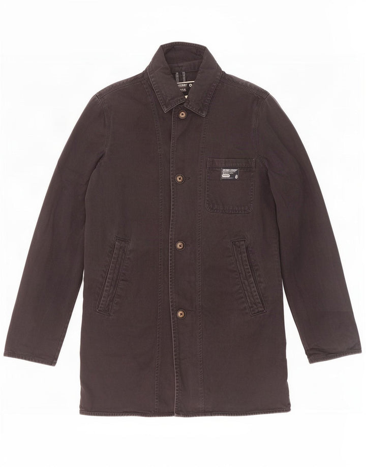 Superdry Ανδρικό Μπουφάν Parka UK 36 Small Black Cotton
