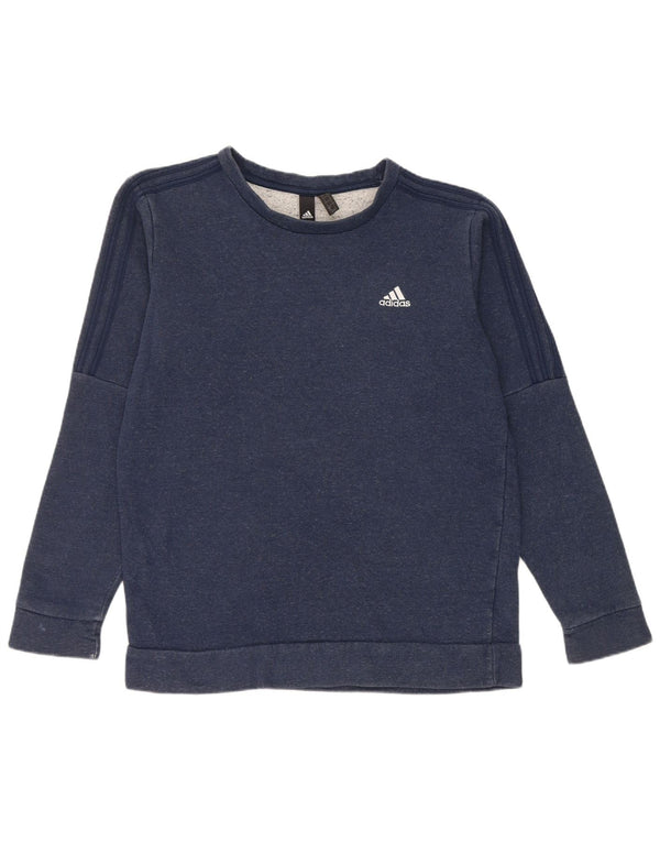 Ανδρικό φούτερ Adidas Jumper, Βαμβακερό, μεσαίο ναυτικό