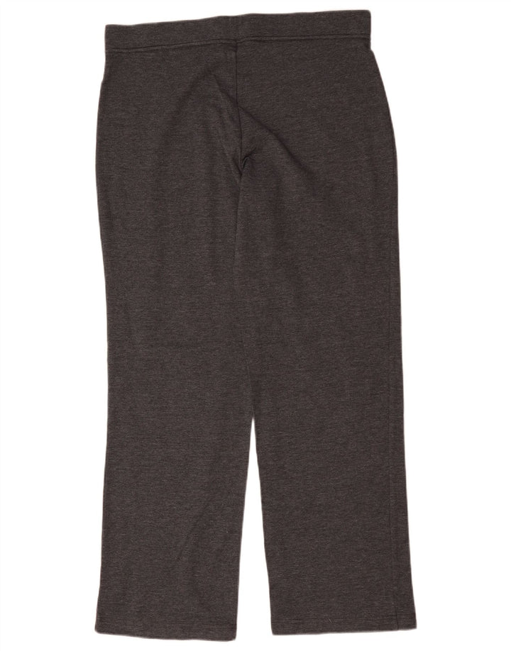 Marks & Spencer Γυναικεία φόρμα παντελόνια UK 16 Large Grey Cotton