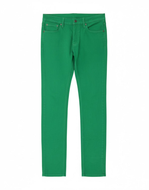 Φτηνό Δευτέρα Γυναικείο Skinny Jeans W31 L34 Πράσινο βαμβακερό