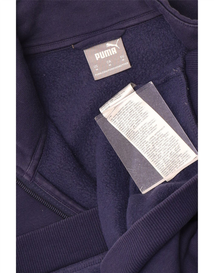 Ανδρική φόρμα PUMA Μπουφάν με μεσαίο ναυτικό μπλε βαμβακερό