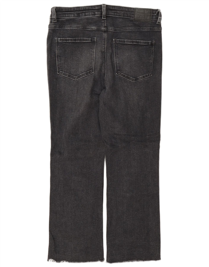 Zara Γυναικείο Cropped Jeans EU 40 Medium W30 L26 Grey