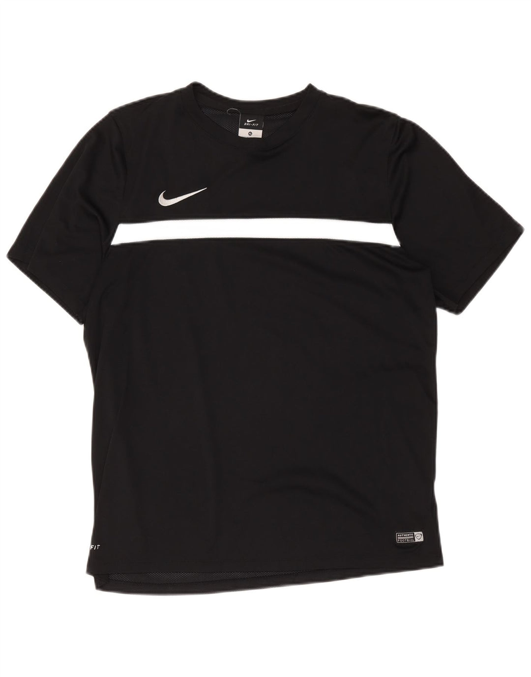 Ανδρικό T-Shirt Nike Dri Fit Top XL Μαύρο Colourblock Πολυεστέρας