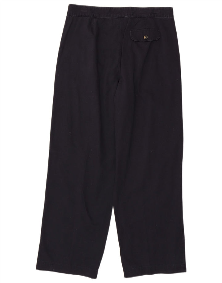 Lee γυναικείο χακί ίσιο παντελόνι US 8 Medium W30 L28 Navy Blue