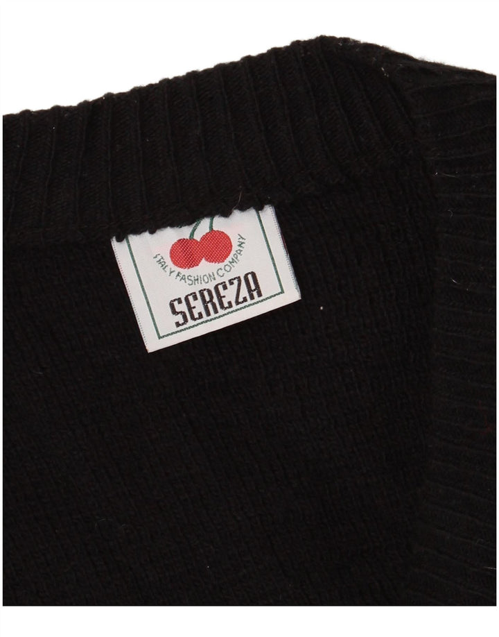 Ανδρική ζακέτα Vintage XL Black Colourblock