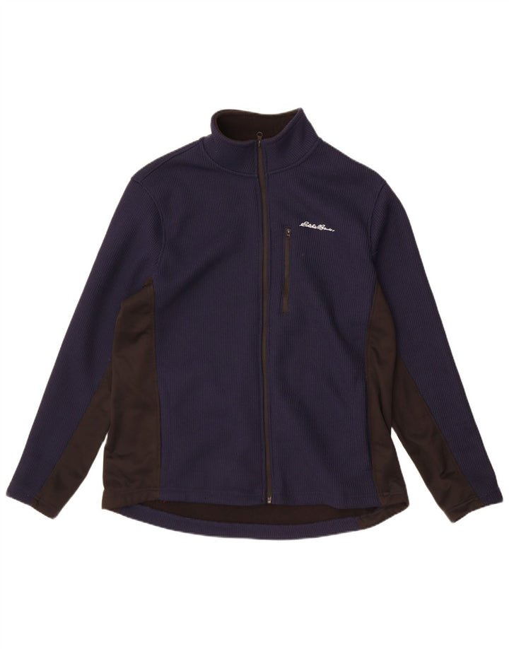 Ανδρική αθλητική φόρμα Eddie Bauer Top Jacket Μεγάλο μπλε ναυτικό πολύχρωμο πολυεστέρα