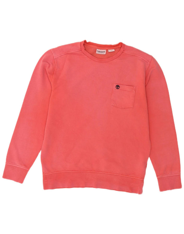 Ανδρικό φούτερ Timberland Jumper Μεσαίο κόκκινο βαμβακερό
