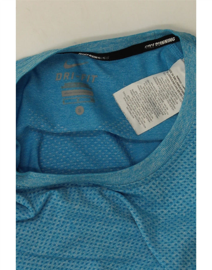 Ανδρικό μπλουζάκι Nike Dri Fit T-Shirt από μικρού μπλε πολυεστέρα