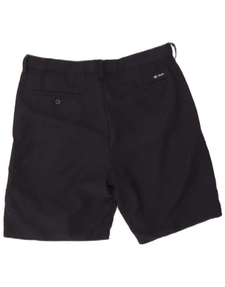 Chaps Ανδρικό σορτς Chino W34 μεγάλο μαύρο πολυεστέρα