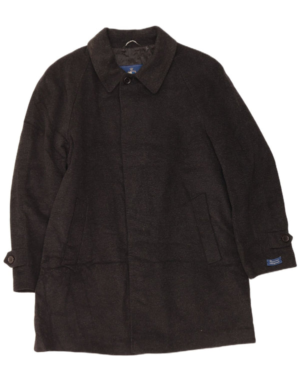 Vintage Ανδρικό Πανωφόρι IT 54 2XL Γκρι Μαλλί