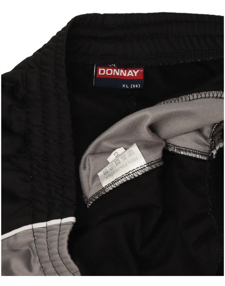 Ανδρική φόρμα Donnay Παντελόνι XL Μαύρο Colourblock Πολυεστέρας