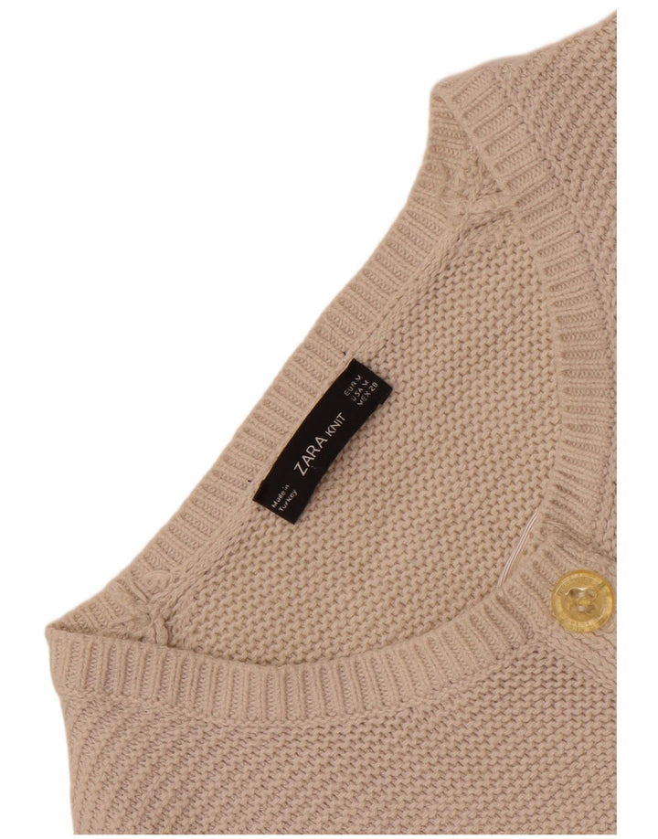 Zara Γυναικείο πουλόβερ UK 12 Medium White