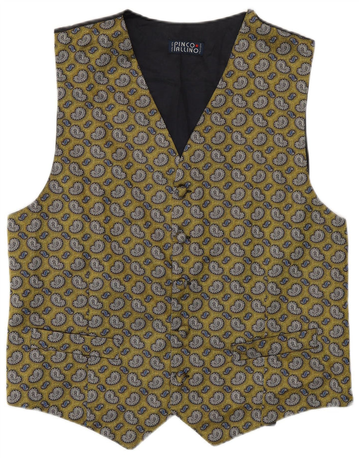 Ανδρικό γιλέκο Pinco Pallino Medium Yellow Paisley