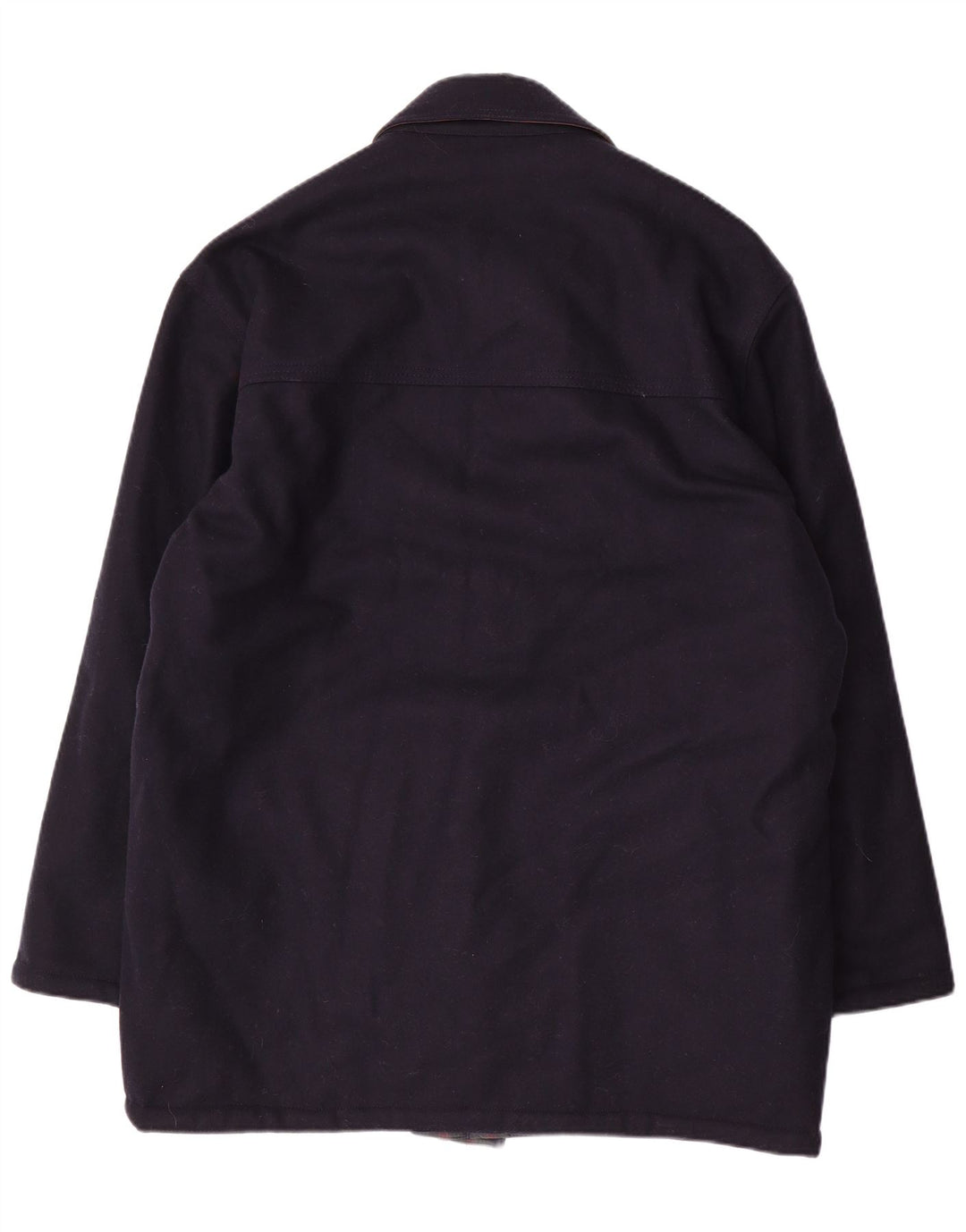 NAVIGARE Ανδρικό αναστρέψιμο μπουφάν UK 44 2XL Navy Blue Wool