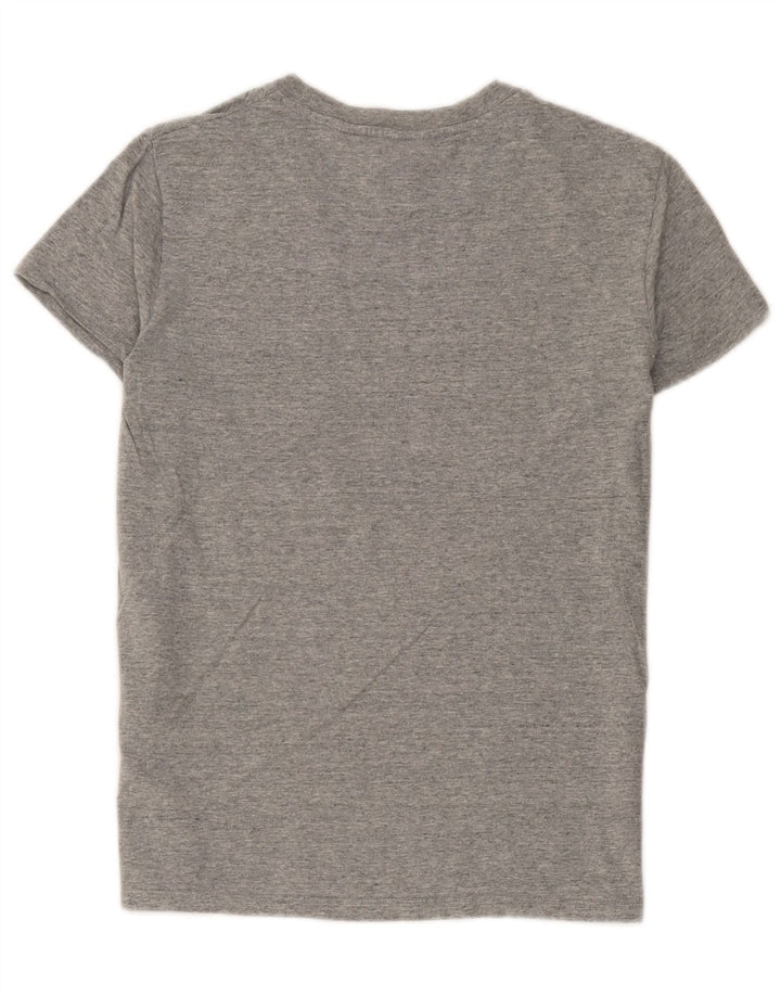 Γυναικείο T-Shirt Levi's Top UK 12 Βαμβακερό μεσαίο γκρι φλύκταινα
