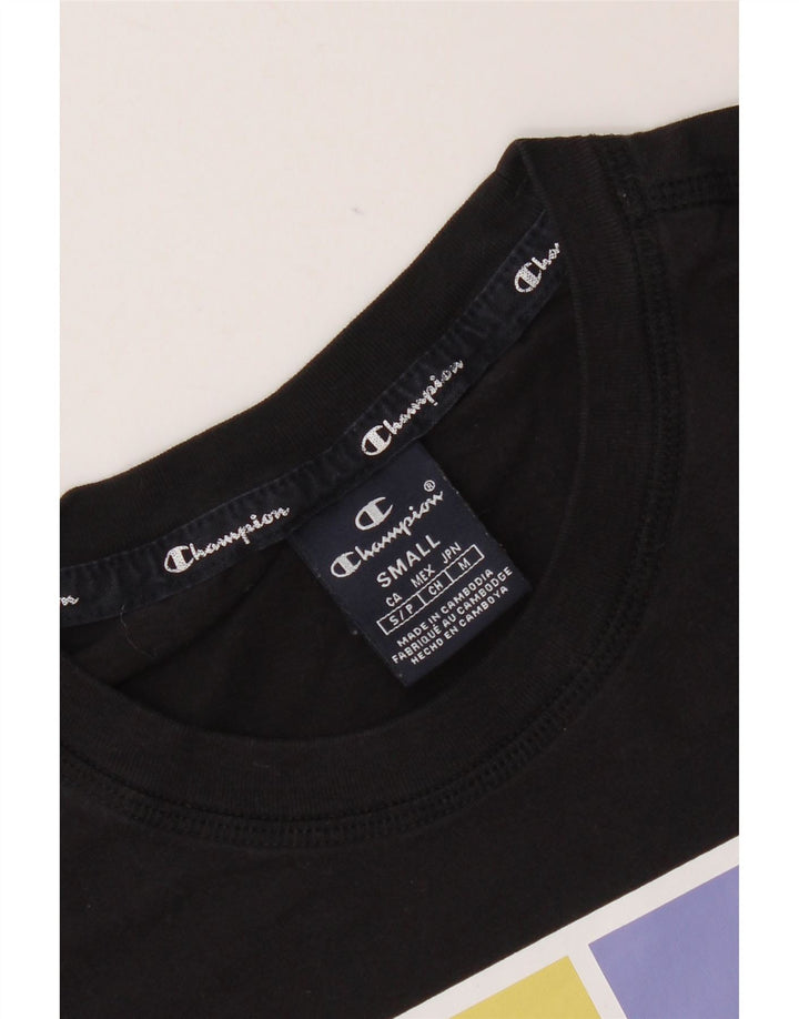 Ανδρικό T-Shirt Champion Graphic Top Small Black