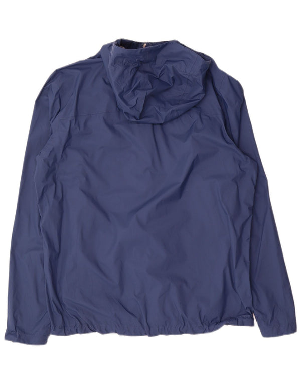 The North Face Ανδρικό μπουφάν βροχής με κουκούλα UK 38 Medium Navy Blue Nylon