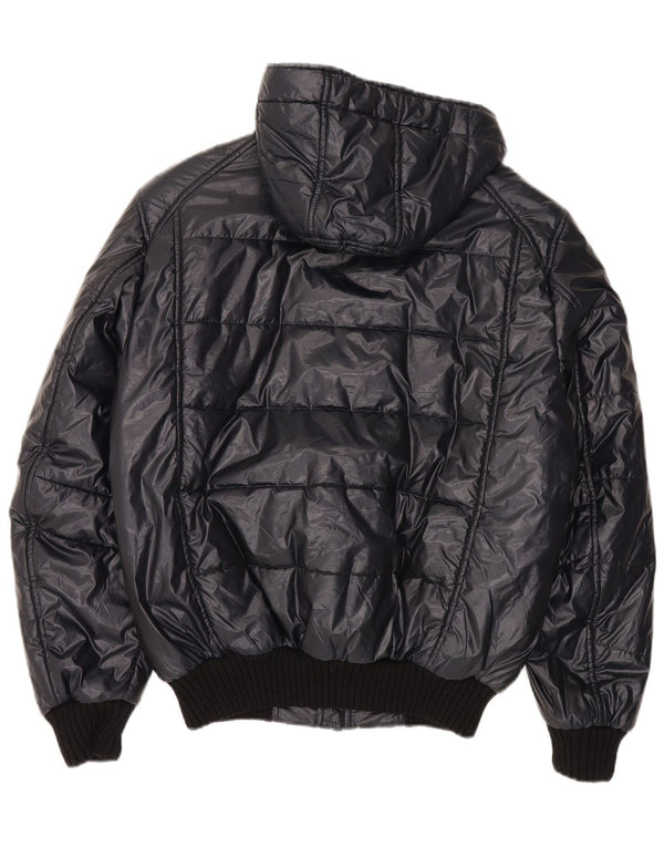 Refrigiwear Ανδρικό μπουφάν με κουκούλα Bomber IT 50 Large Navy Blue Modern