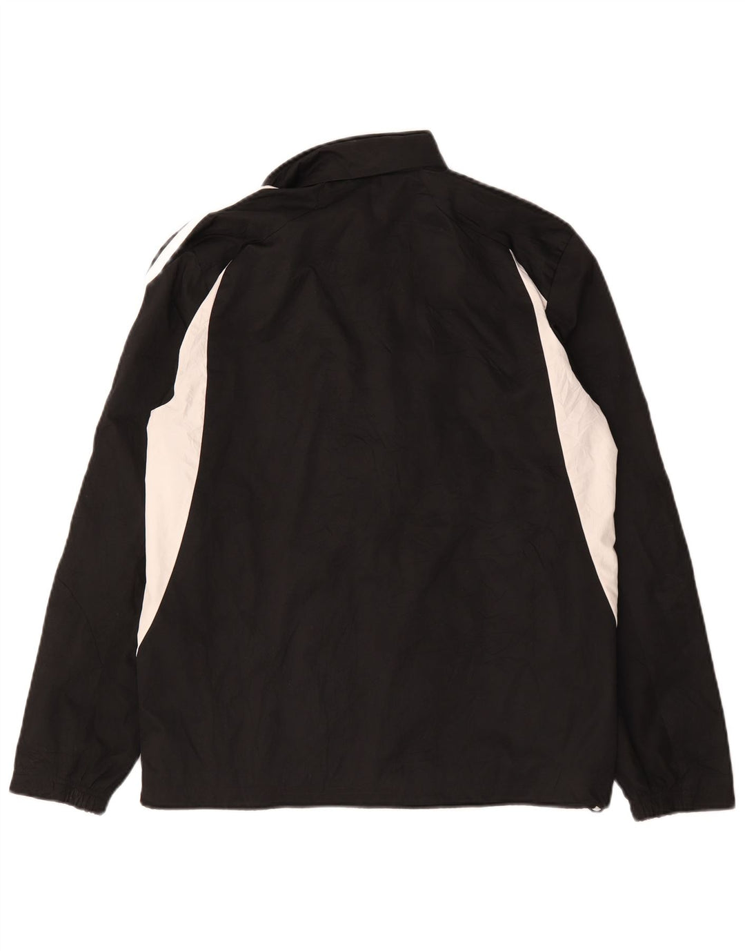 Adidas Ανδρικό μπουφάν βροχής UK 36 Small Black Colourblock Polyester