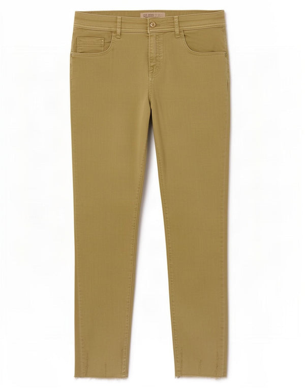 Zara Γυναικείο Skinny Cropped Jeans EU 44 XL W34 L26 Green