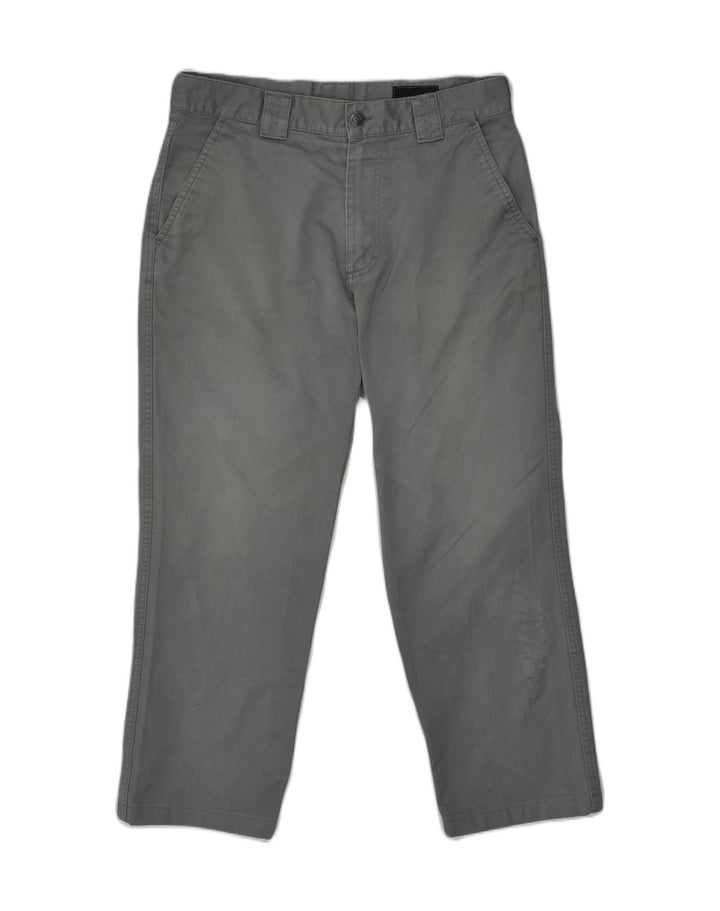 GAS Mens Tapered Chino Trousers W32 L26 Grey Cotton | Vintage Gas | Thrift | Second-Hand Gas | Used Clothing | Messina Hembry 