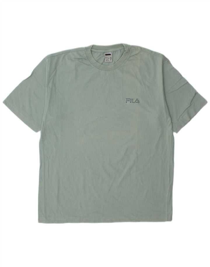 Ανδρικό T-Shirt Fila Top Μικρό Πράσινο