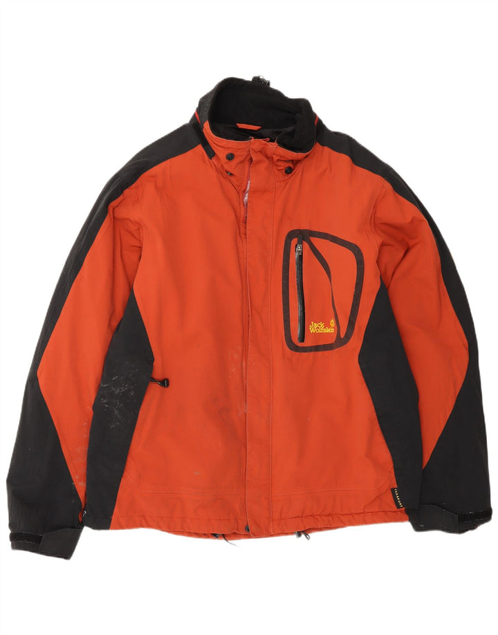 Jack Wolfskin Ανδρικό μπουφάν σκι UK 40/42 XL Πορτοκαλί πολυαμίδιο