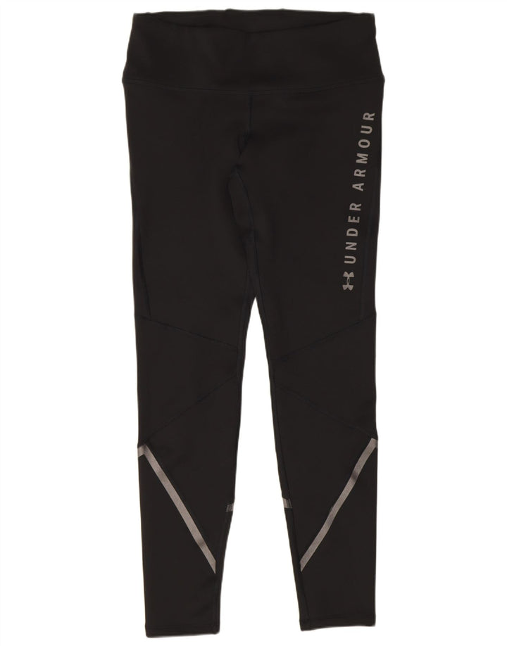 Under Armour Γυναικεία Cold Gear Graphic κολάν UK 12 Medium Black