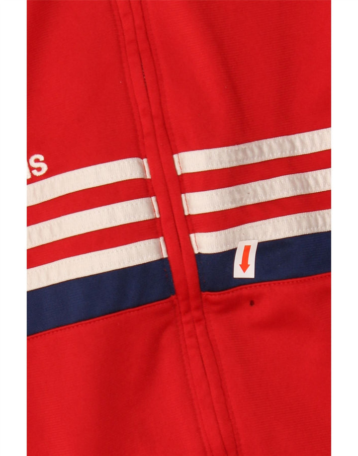 Adidas Boys Graphic αθλητική φόρμα Top Jacket 13-14 ετών Κόκκινο Πολυεστέρας