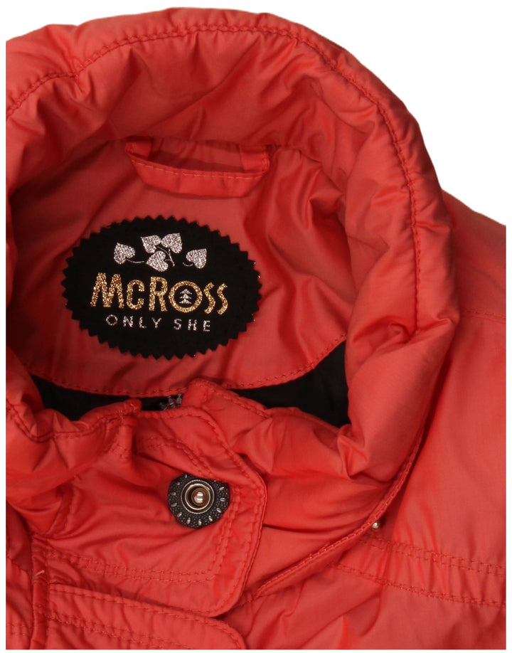 Γυναικείο μπουφάν MC Ross με επένδυση UK 18 XL Κόκκινο