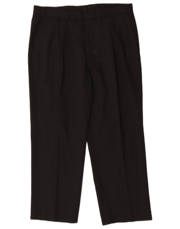 Marks & Spencer Ανδρικό ίσιο παντελόνι Chino W36 L27 Μαύρο