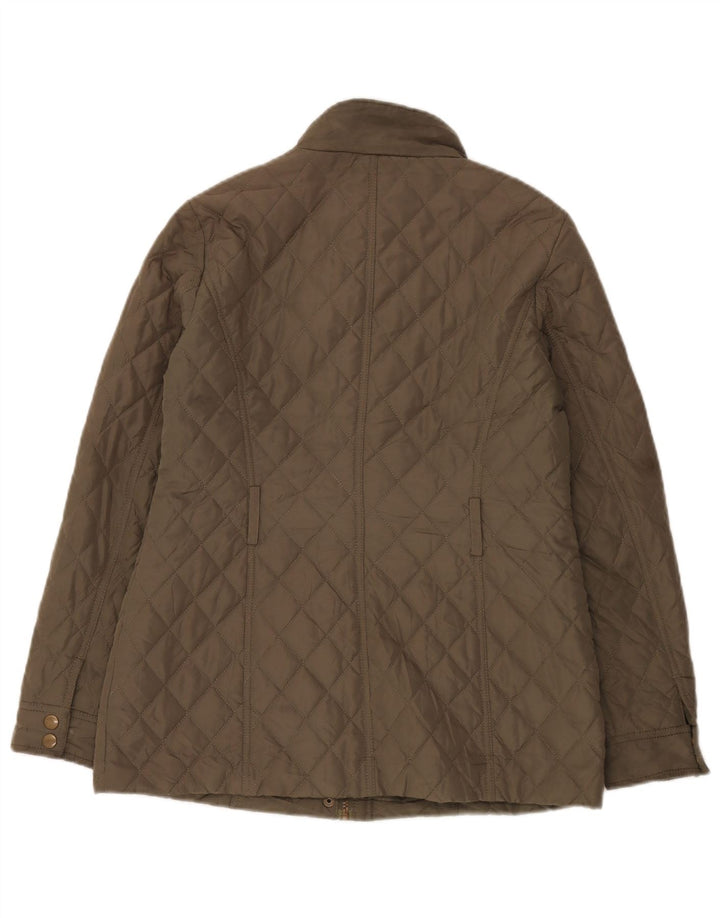 Marks & Spencer Γυναικείο Καπιτονέ μπουφάν UK 8 Small Khaki Polyester
