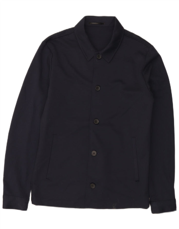 Jack & Jones Ανδρικό Bomber Jacket UK 40 Large Navy Blue Polyester