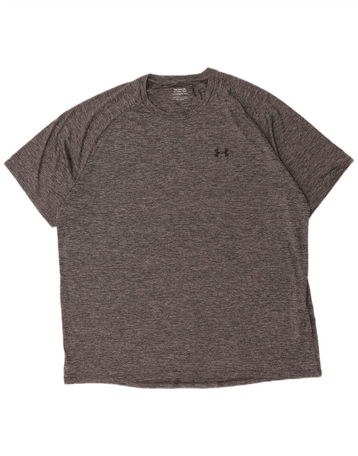 Under Armour Ανδρικό T-Shirt Top 2XL Grey Flecked Polyester