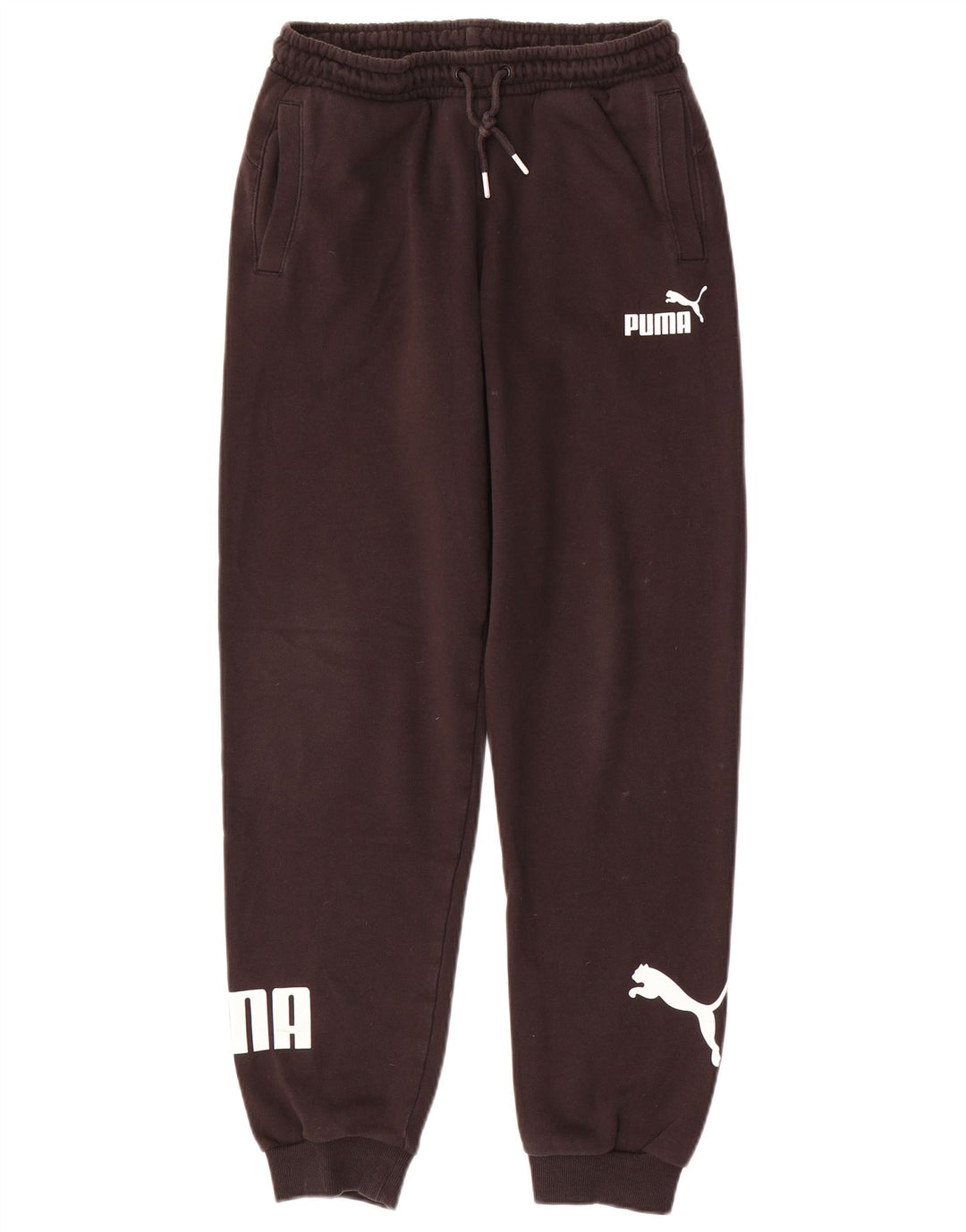 PUMA Boys Graphic αθλητική φόρμα παντελόνι Joggers 13-14 ετών καφέ πολυεστέρα