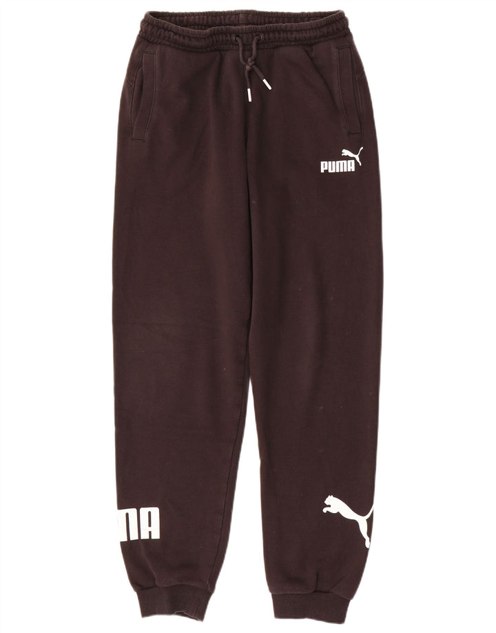 PUMA Boys Graphic αθλητική φόρμα παντελόνι Joggers 13-14 ετών καφέ πολυεστέρα