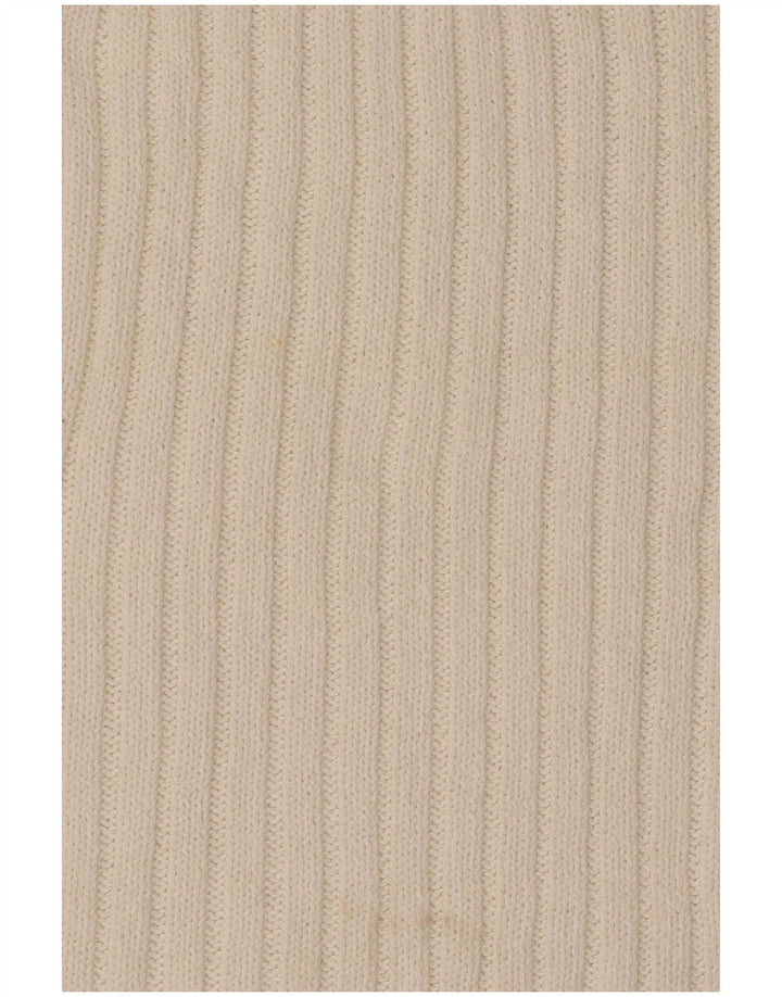Zara Γυναικείο Γιλέκο Tank Top UK 12 μεσαίο λευκό βαμβακερό