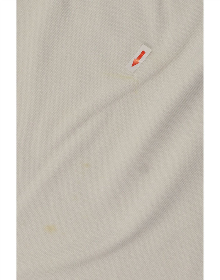 HENRI LLOYD Ανδρικό μπλουζάκι ράγκμπι πόλο XL λευκό βαμβακερό