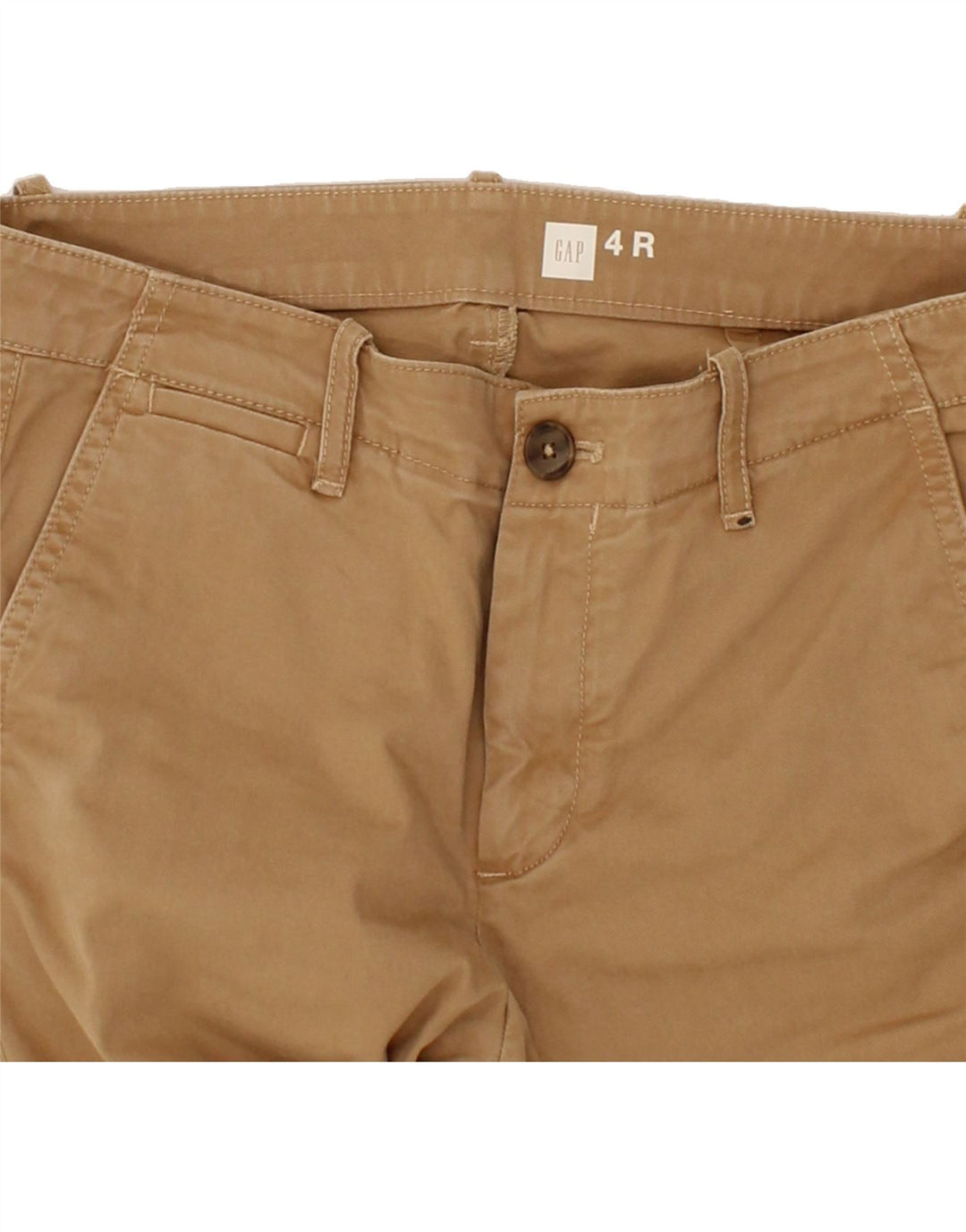 GAP Womens Bootcut Cropped Trousers US 4 Small W27 L25  Brown Vintage Gap and Second-Hand Gap from Messina Hembry 