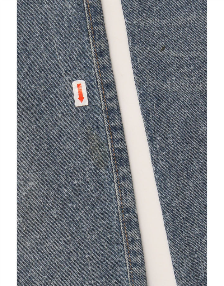 Levi's Mens 512 Tapered Jeans W33 L32 Blue Cotton